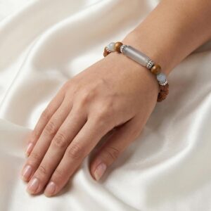 Taurus Energized Rudraksha Bracelet