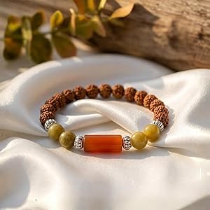 Pisces Energized Rudraksha Bracelet