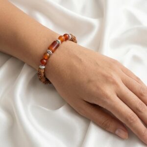 Aries Energized Rudraksha Bracelet