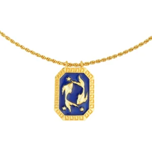 Pisces Lucky Gemstone Pendant