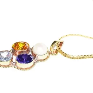 Gemini Lucky Gemstone Pendant