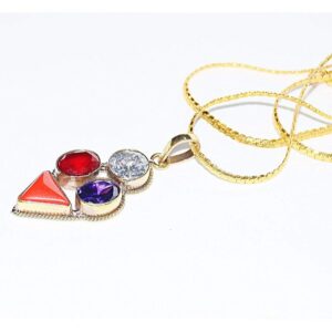 Sagittarius Lucky Gemstone Pendant