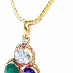Virgo Lucky Gemstone Pendant